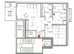 Grundriss - Penthouse-Flair: Dachgeschosswohnung mit Loft-Feeling direkt an der Eilenriede!