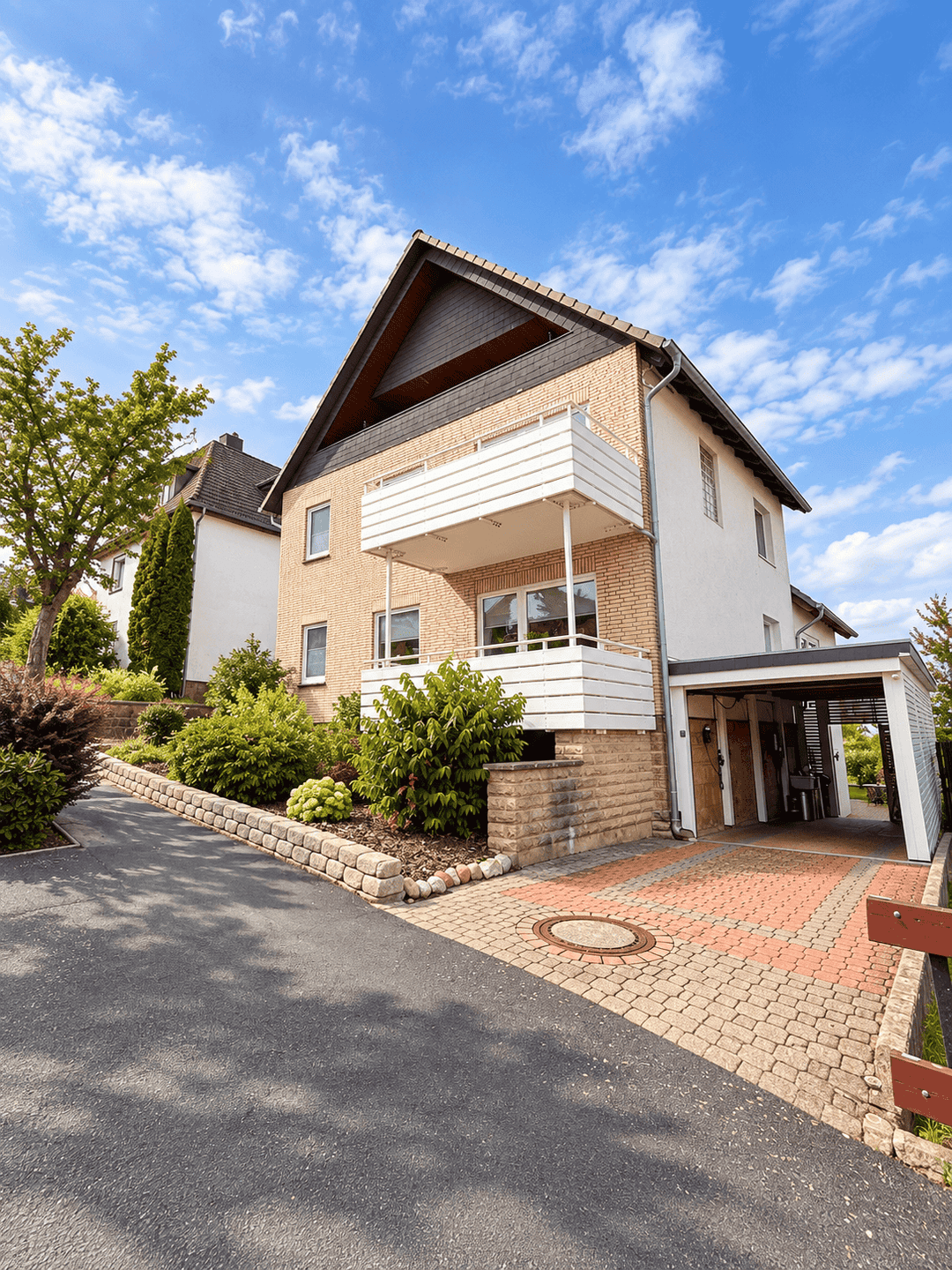 Exklusive Maisonette mit Kamin, Garage, drei Balkonen, Weitblick u. außergewöhnlicher Großzügigkeit!, 30890 Barsinghausen, Maisonettewohnung