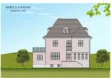 Ansicht Südwest - Zauberhafte „Kaffeemühlen-Villa“ mit 3 Wohneinheiten in begehrter List-Lage